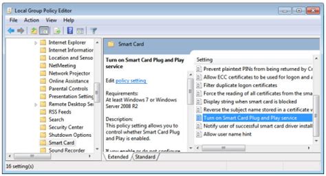 disable smart card windows 10 register|remove smart card users.